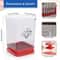Professional Strawberry Fruit Slicer With Container Soft Food Chopper 5