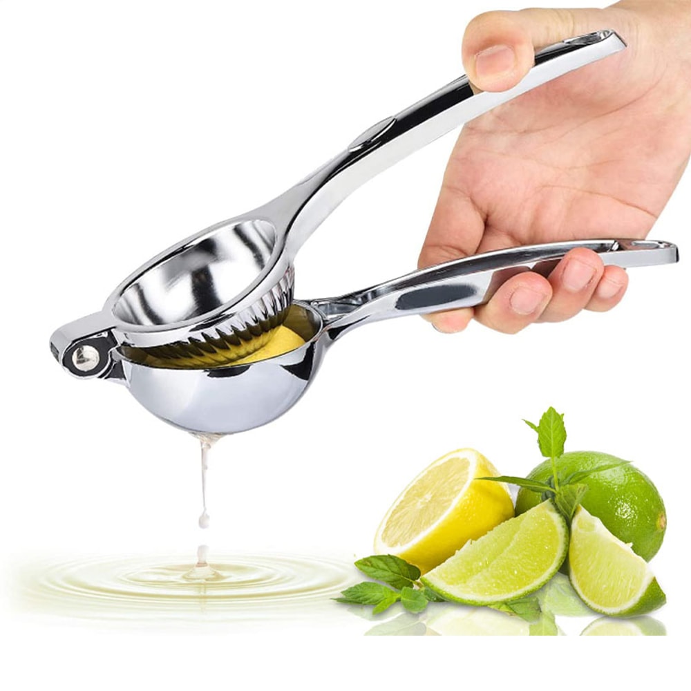 Premium Stainless Steel Lemon Squeezer Manual Juicer Citrus Press 0