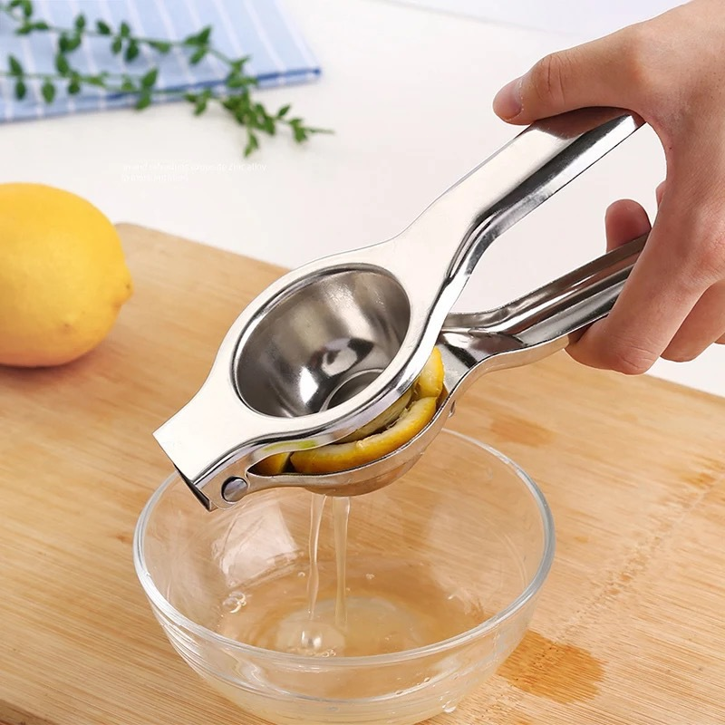 Premium Stainless Steel Lemon Squeezer Manual Juicer Citrus Press 3