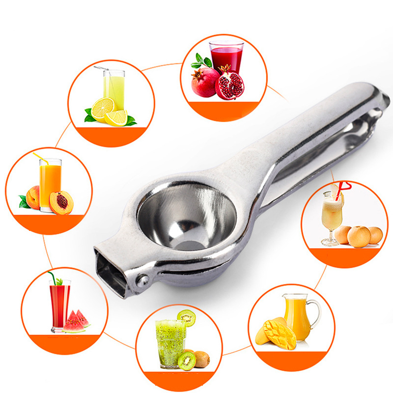 Premium Stainless Steel Lemon Squeezer Manual Juicer Citrus Press 5