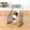 Premium Pot Lid and Pan Organizer Rack Space Saving Kitchen Storage