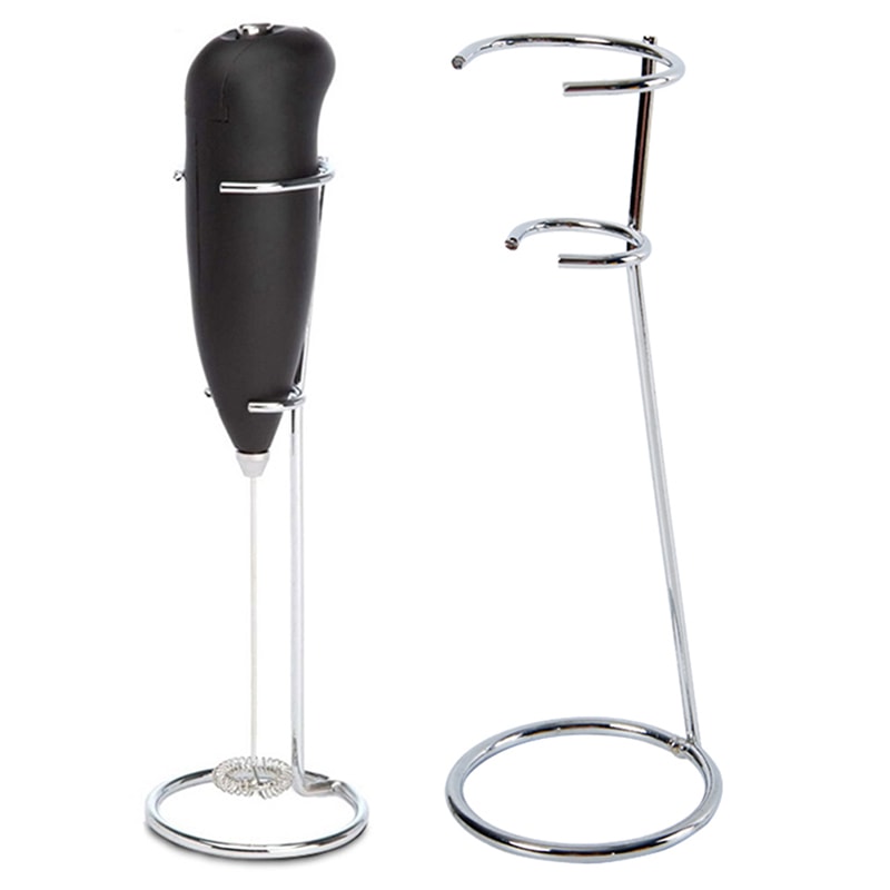 Stainless Steel Milk Frother Stand & Egg Beater Holder