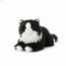 Plush Kitten Realistic Stuffed Animal Cat for Kids, Soft Cuddly Gift for Birthday & Playtime