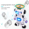 Kids Dancing Robot Toy With Music LED Lights Walking Action 3