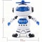 Kids Dancing Robot Toy With Music LED Lights Walking Action 4