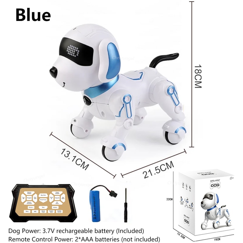 Smart RC Robot Dog Toy Interactive Stunt Programmable Pet For Kids 6