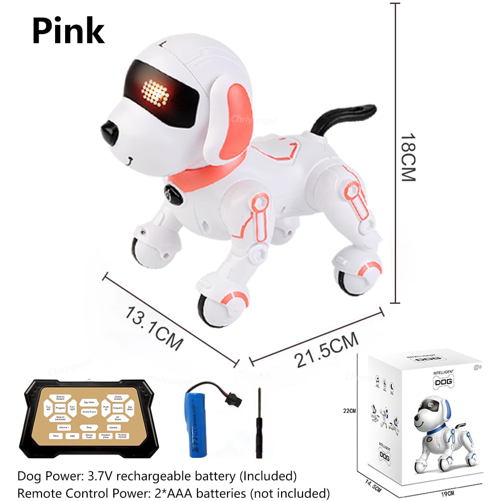 Smart RC Robot Dog Toy Interactive Stunt Programmable Pet For Kids 7