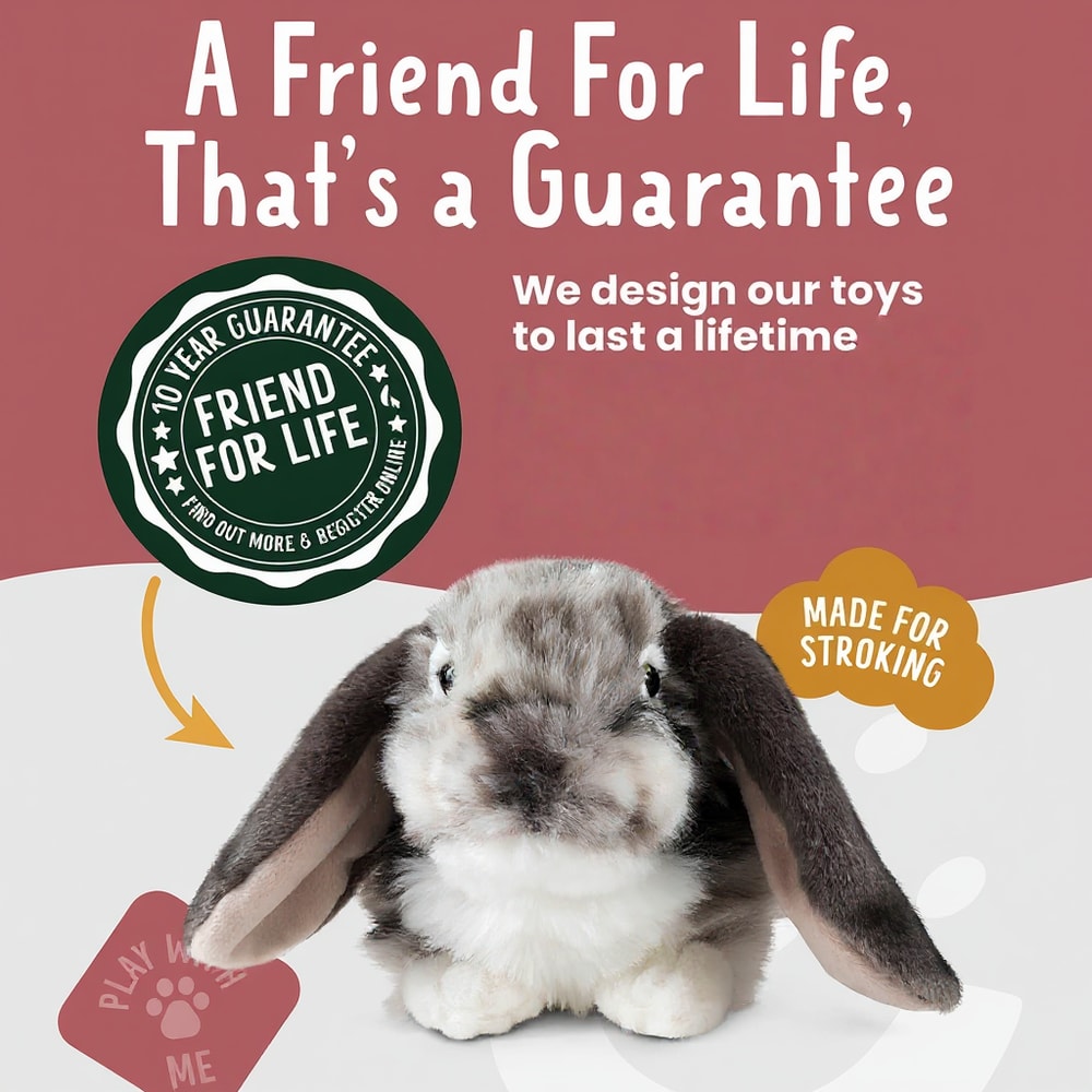 Soft Stuffed Animal Bunny Plush Rabbit Toy for Kids & Home Decor