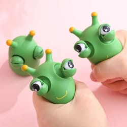 eye popping caterpillar stress relief squeeze toy funny novelty fidget for kids & adults