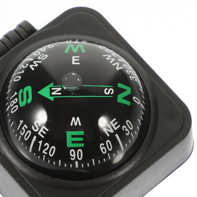Car Dashboard Compass Ball Vehicle Navigation & Boat Compass Guide Direction Tool