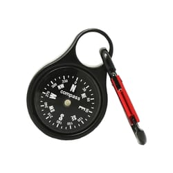 premium outdoor survival compass carabiner keychain compact carabiner compass keychain navigation tool