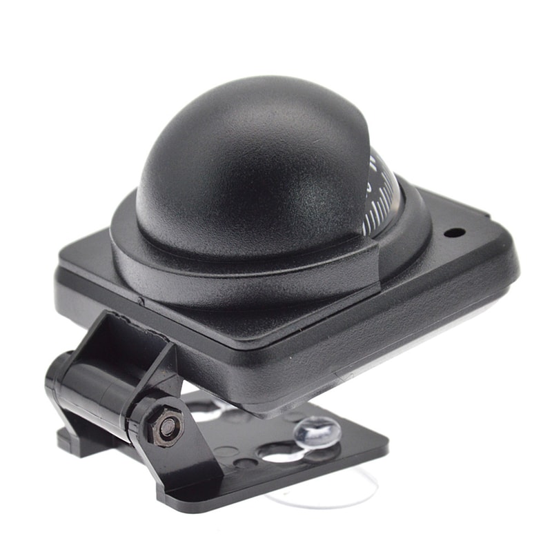Premium Mount Marine Compass Durable ABS Boat Navigation Compass For Truck RV Dash 0
