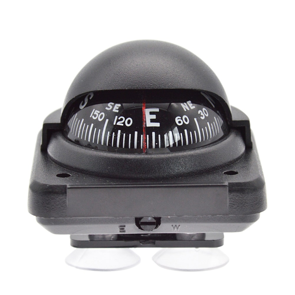 Premium Mount Marine Compass Durable ABS Boat Navigation Compass For Truck RV Dash 2