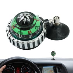 premium automotive compass portable car dashboard compass directional guide for vehicles