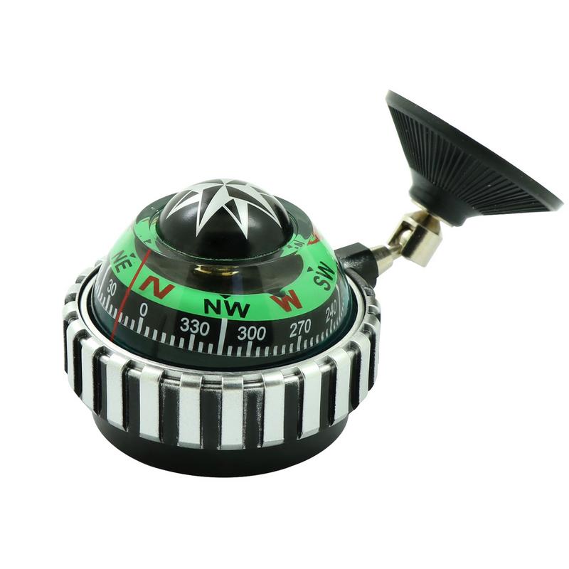 Premium Automotive Compass Portable Car Dashboard Compass Directional Guide For Vehicles 1
