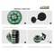 Premium Automotive Compass Portable Car Dashboard Compass Directional Guide for Vehicles