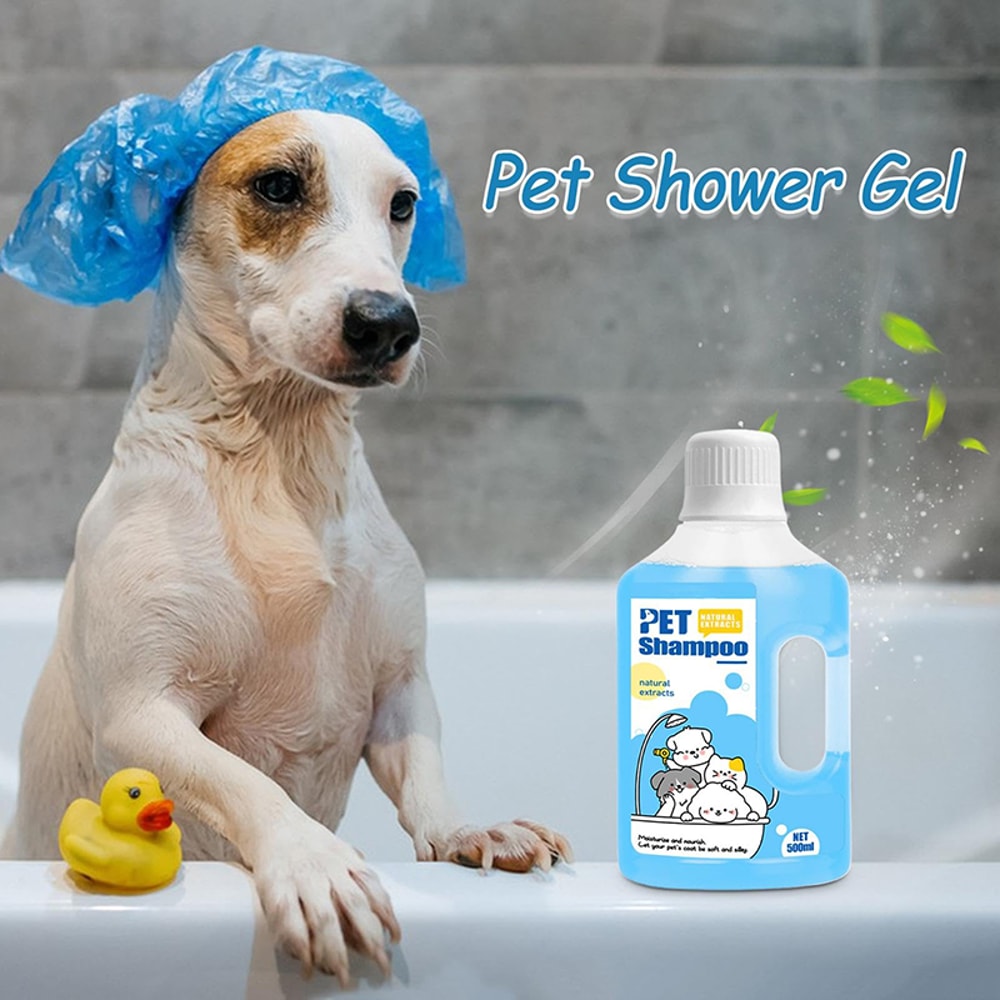 Dog and Cat Shampoo Deodorizing Pet Shampoo with Anti Itch Long Lasting Fragrance
