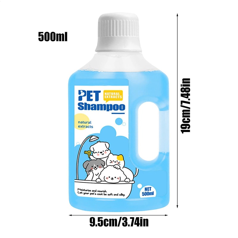 Dog and Cat Shampoo Deodorizing Pet Shampoo with Anti Itch Long Lasting Fragrance