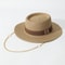 Elegant Womens Summer Straw Hat With Ribbon Decoration Beach Travel Sun Hat 9