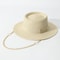 Elegant Womens Summer Straw Hat With Ribbon Decoration Beach Travel Sun Hat 10