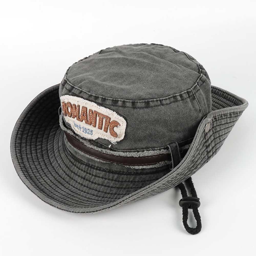 Premium Cotton Bucket Hat For Men Women Outdoor Sun Fishing Cap 4