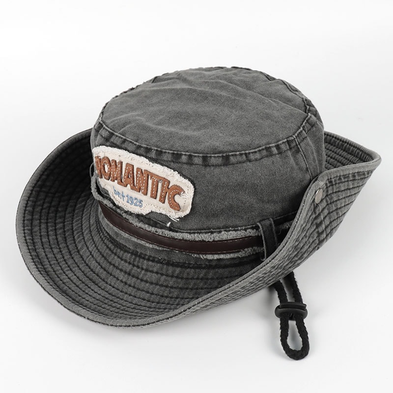 Premium Cotton Bucket Hat For Men Women Outdoor Sun Fishing Cap 4