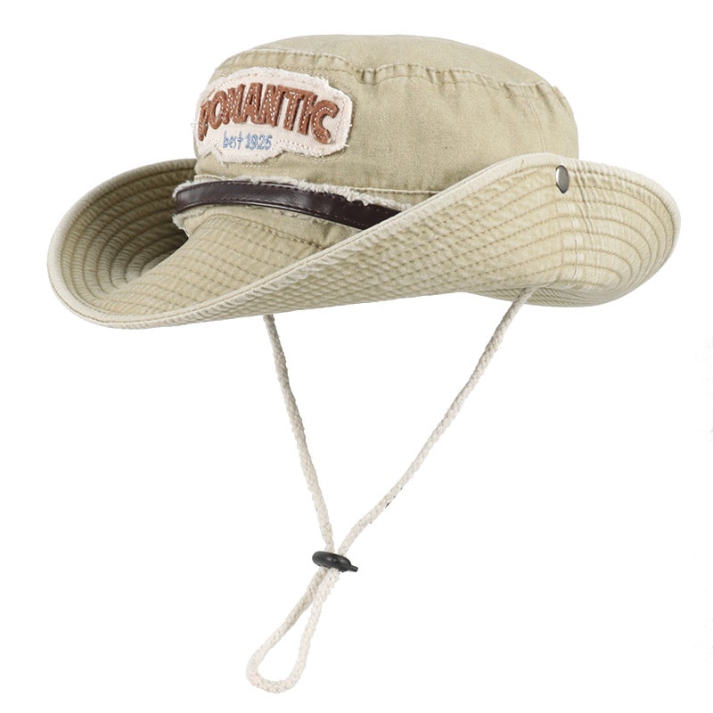 Premium Cotton Bucket Hat For Men Women Outdoor Sun Fishing Cap 7