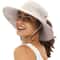Womens Wide Brim Sun Hat Lightweight Beach & Outdoor Hat