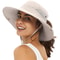 Womens Wide Brim Sun Hat Lightweight Beach & Outdoor Hat