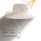Womens Wide Brim Sun Hat Lightweight Beach & Outdoor Hat