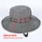 Summer Panama Bucket Hat For Men Women Wide Brim Beach Sun Protection 3