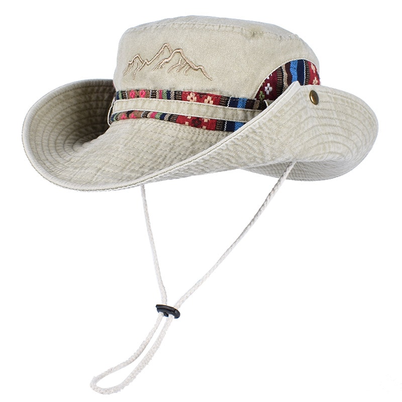 Summer Panama Bucket Hat For Men Women Wide Brim Beach Sun Protection 6