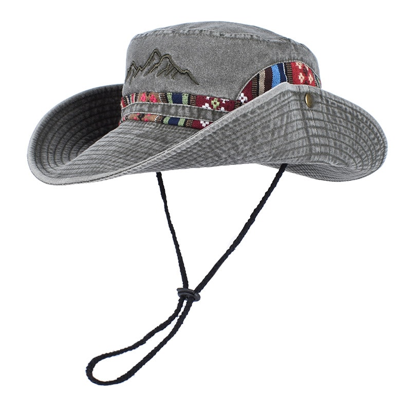 Summer Panama Bucket Hat For Men Women Wide Brim Beach Sun Protection 5