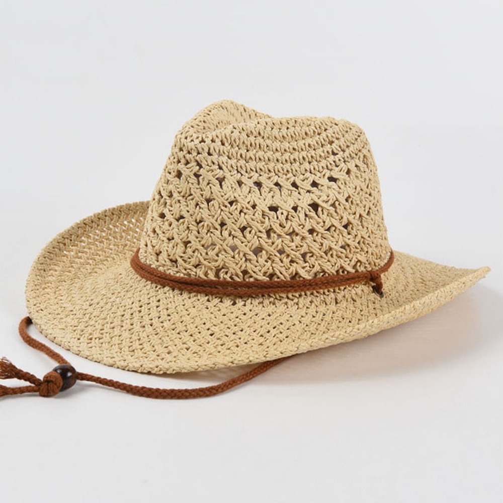 Breathable Panama Straw Hat For Men Women Wide Brim Sun Protection Travel Beach Hat 1