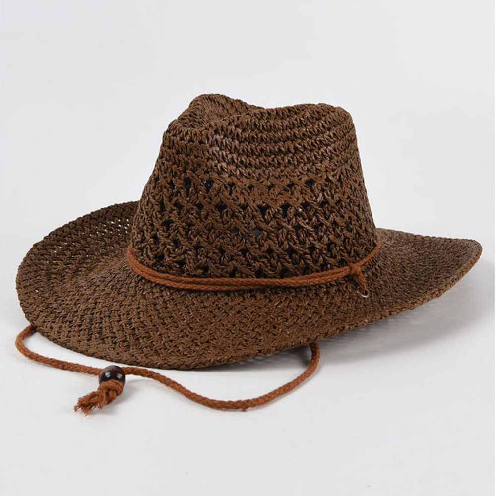 Breathable Panama Straw Hat For Men Women Wide Brim Sun Protection Travel Beach Hat 3