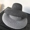 Vintage Womens Straw Wide Brim Sun Hat Breathable Beach Hat For Summer Style Sun Protection 3