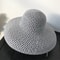Vintage Womens Straw Wide Brim Sun Hat Breathable Beach Hat For Summer Style Sun Protection 4