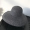 Vintage Womens Straw Wide Brim Sun Hat Breathable Beach Hat For Summer Style Sun Protection 5