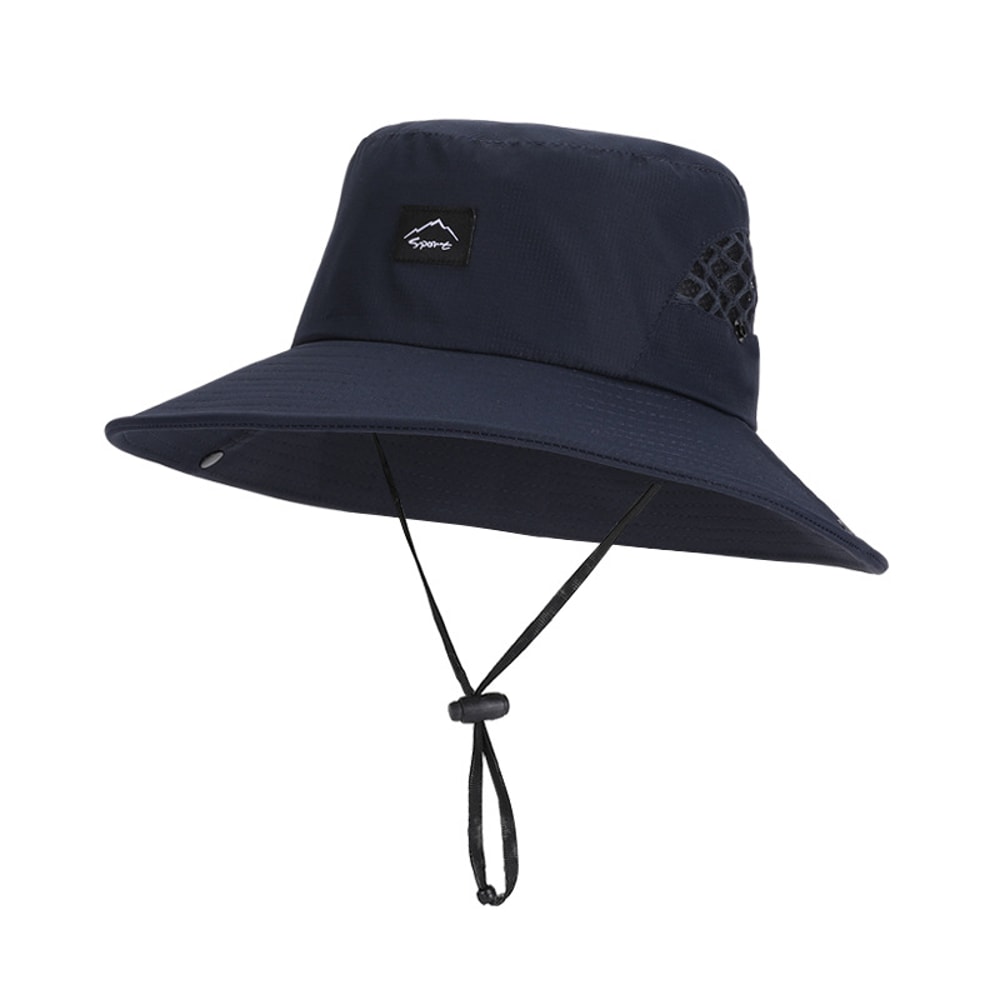 Mens Summer Fishing Hat With Wide Brim UV Protection 6