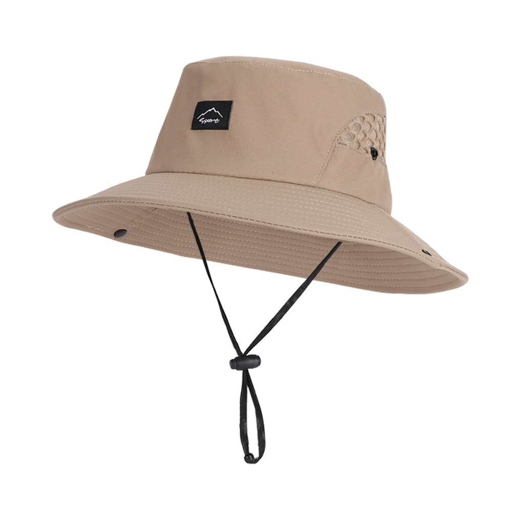 Mens Summer Fishing Hat With Wide Brim UV Protection 10