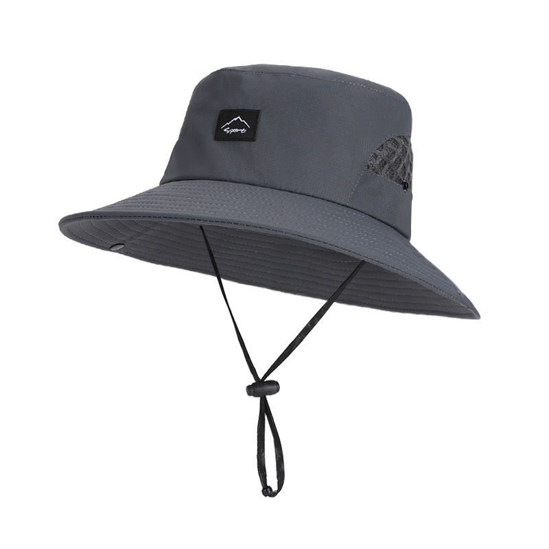 Mens Summer Fishing Hat With Wide Brim UV Protection 9