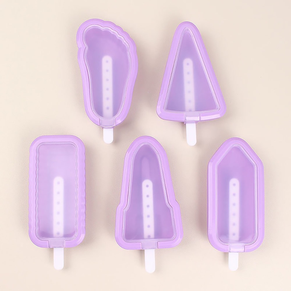 Premium Silicone Ice Cream Mold Set For Homemade Treats 6