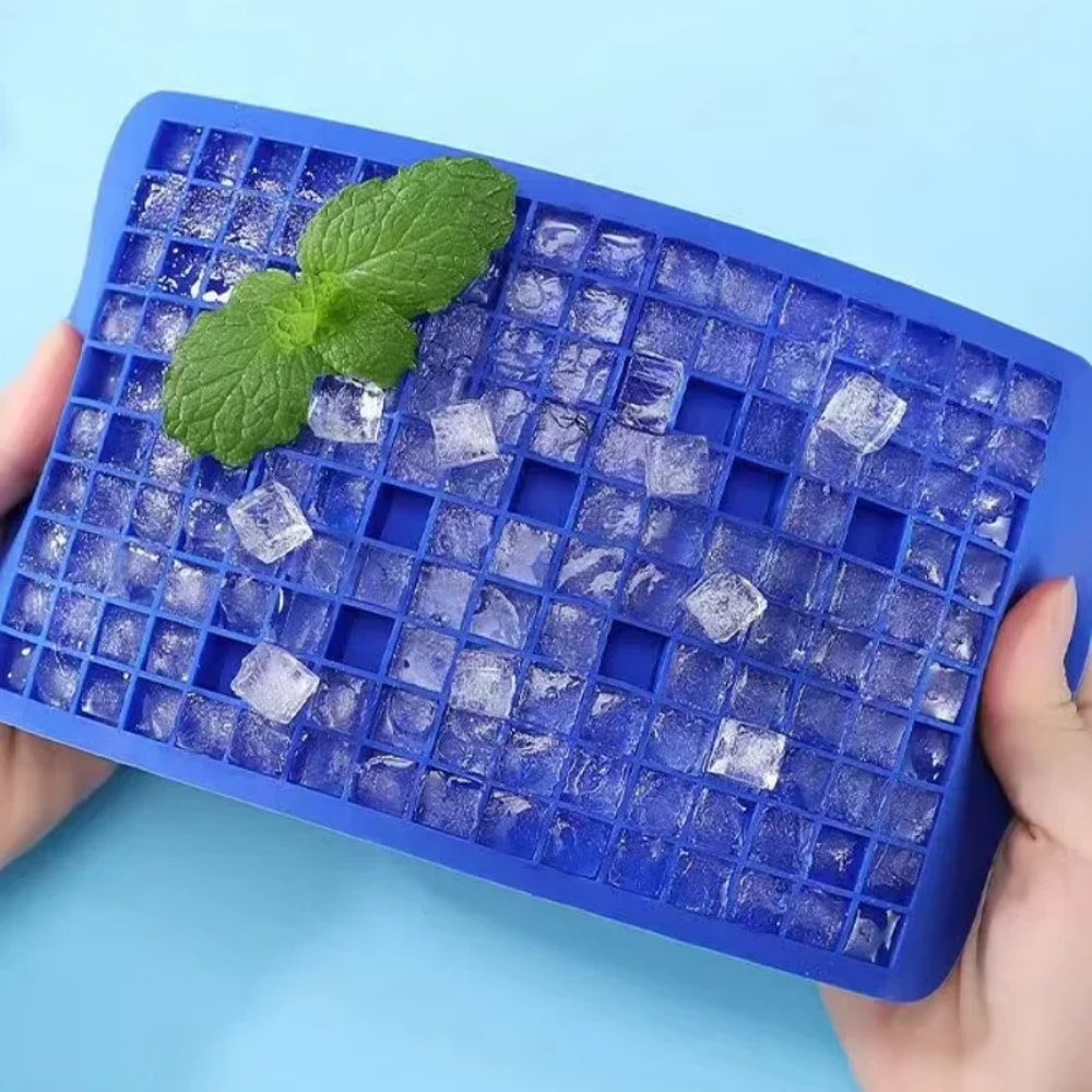Premium Silicone Ice Cube Tray Ice Cream Mold Summer Drink Accessory 0