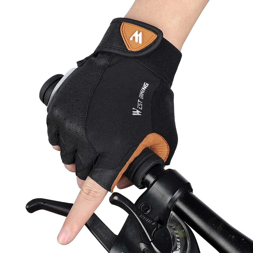 Premium Half Finger Cycling Gloves For Men Women 0