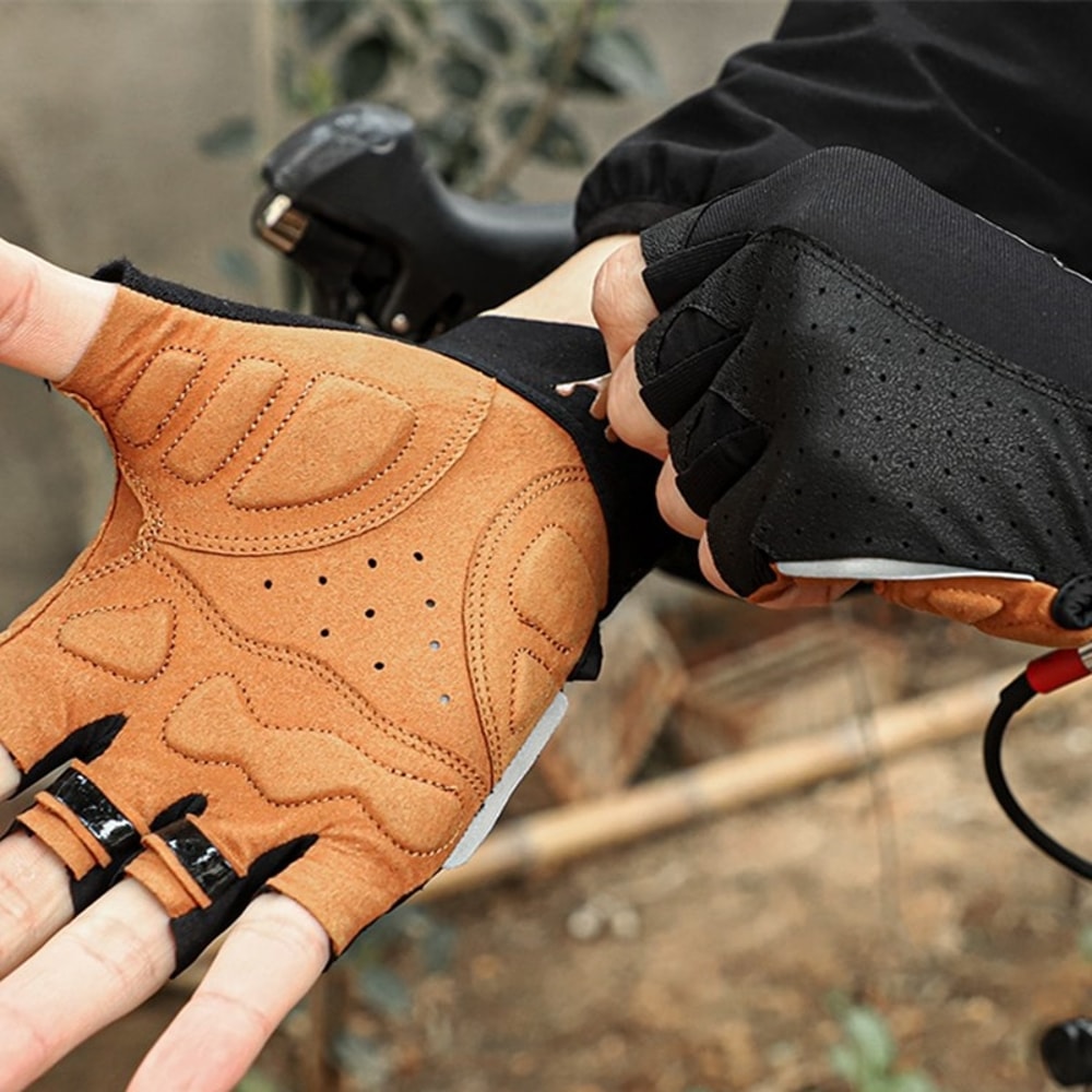 Premium Half Finger Cycling Gloves For Men Women 4