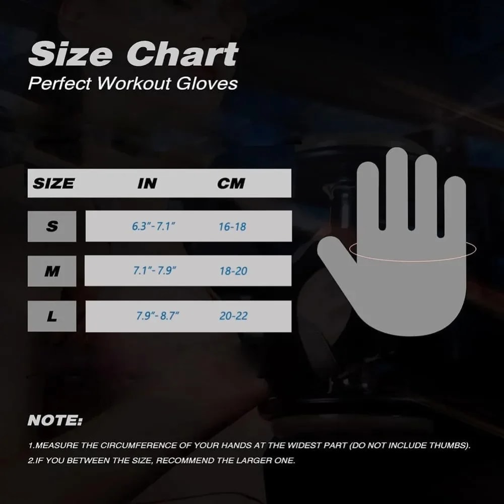 Breathable Cycling Fingerless Workout Gloves For Gym Weight Lifting 5