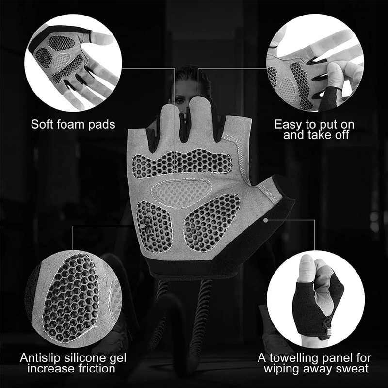 Kids Cycling Gloves Breathable Non Slip Sport Gloves For Active Children 2