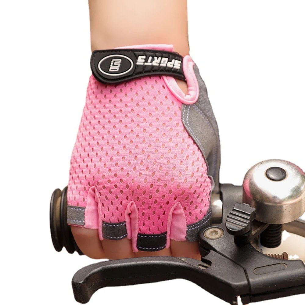 Kids Cycling Gloves Breathable Non Slip Sport Gloves For Active Children 4