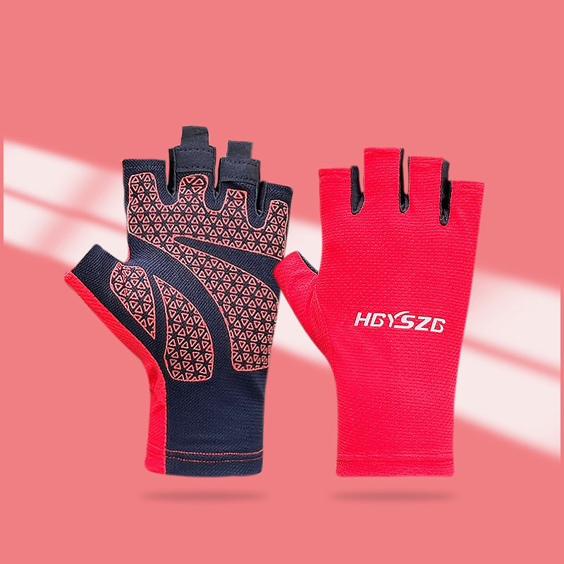Premium Breathable Fingerless Cycling Gloves For Men Women 1