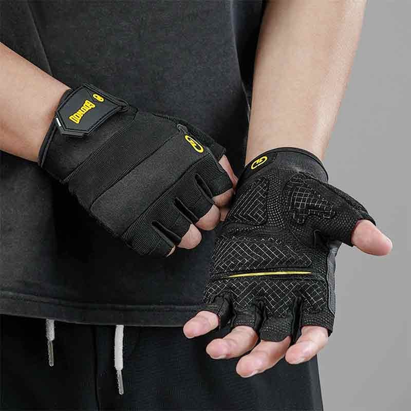 Premium Full Palm Workout Gloves For Men Women 3